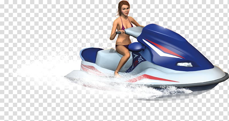 The Sims 3: Island Paradise The Sims 2 Personal water craft Water transportation, others transparent background PNG clipart