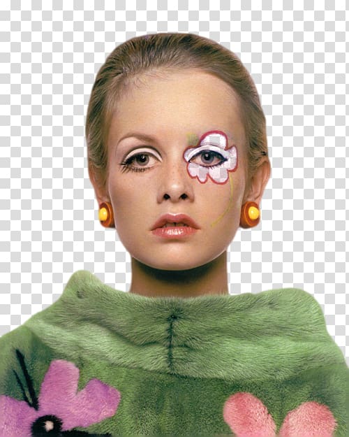 Twiggy 1960s Vogue Fashion Supermodel, model transparent background PNG clipart