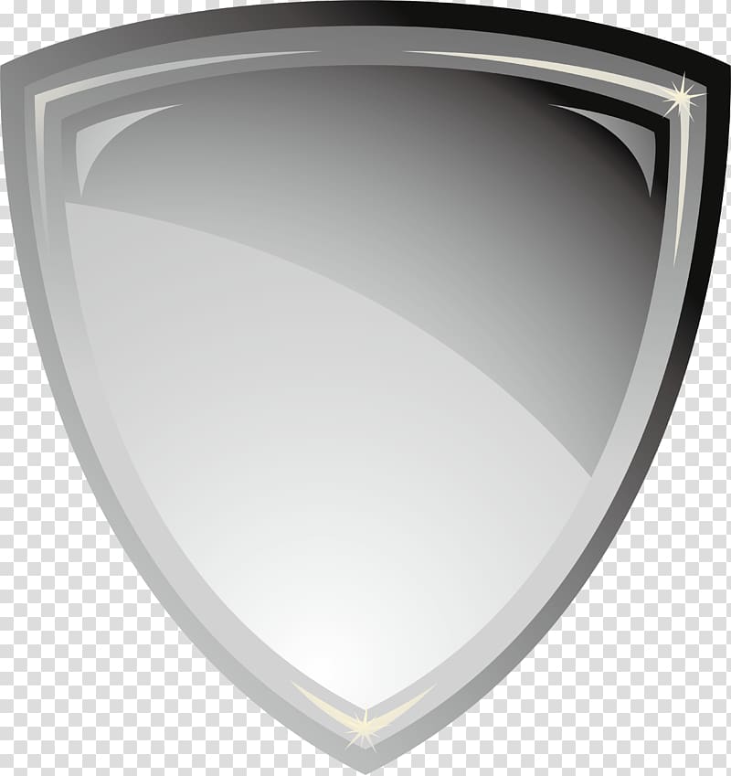 gray shield illustration, Shield Metal Computer file, Metal shield transparent background PNG clipart