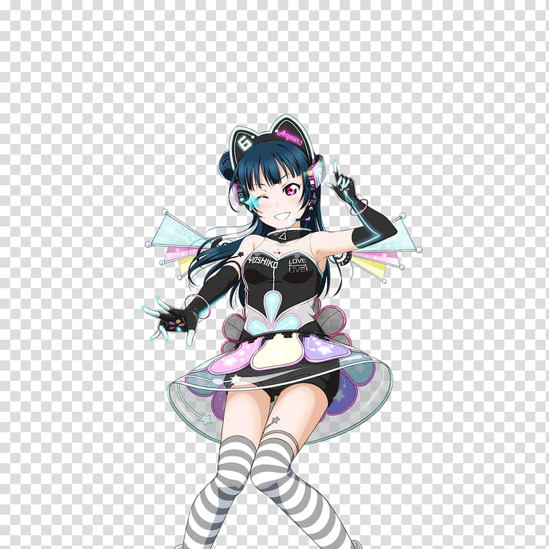 Love Live! School Idol Festival Love Live! Sunshine!! Aqours Shadow gate to love Costume, cosplay transparent background PNG clipart