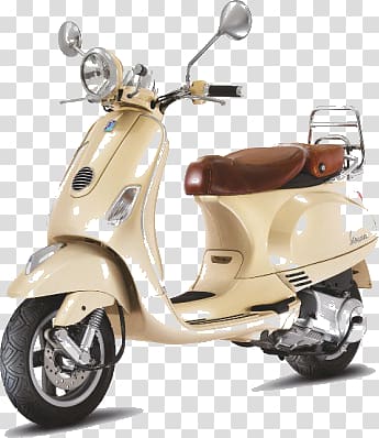 Scooter Vespa GTS Vespa LX 150 Motorcycle, scooter transparent background PNG clipart