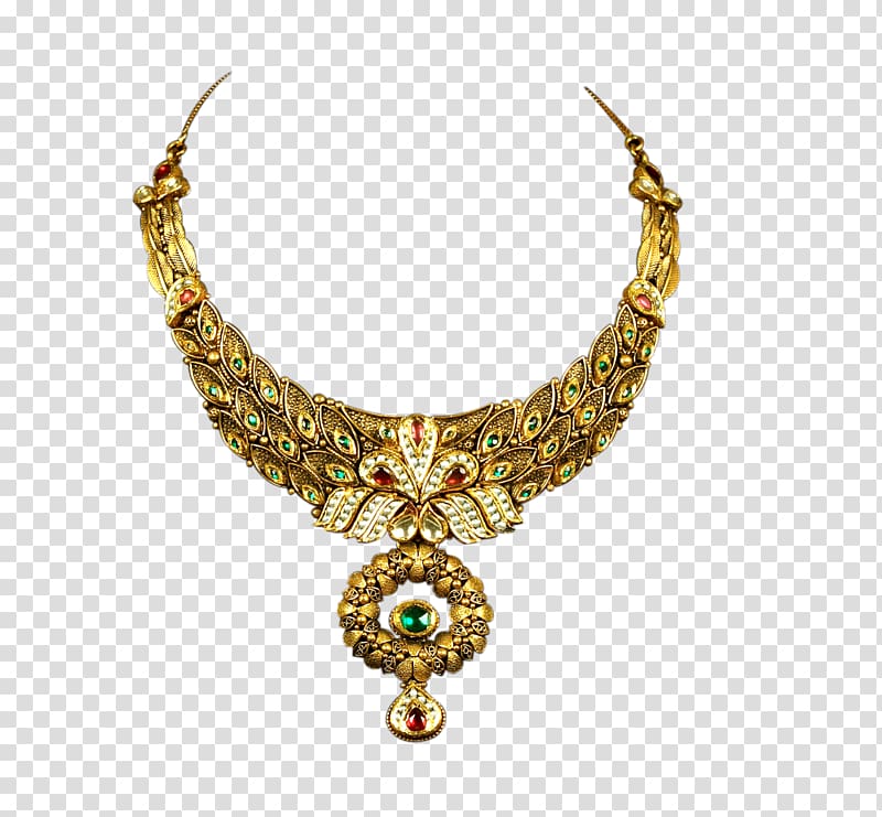 Jewellery Necklace Estate jewelry Gold, jewelry transparent background PNG clipart