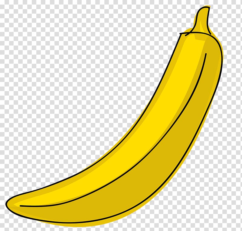 Banana Drawing Fruit, banana transparent background PNG clipart