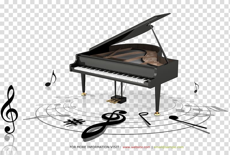 Piano Icon, Piano music symbol transparent background PNG clipart