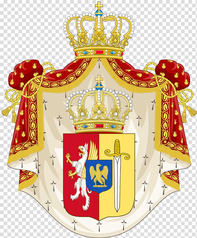 Grand Duchy of Berg First French Empire France Grand Duchy of Frankfurt Coat of arms, france transparent background PNG clipart