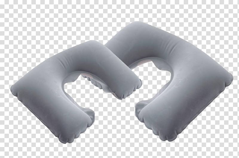Pillow Inflatable Designer, Inflatable U head pillow transparent background PNG clipart
