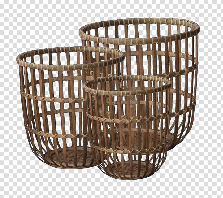 Basket Wicker Rattan, exquisite exquisite bamboo baskets transparent background PNG clipart