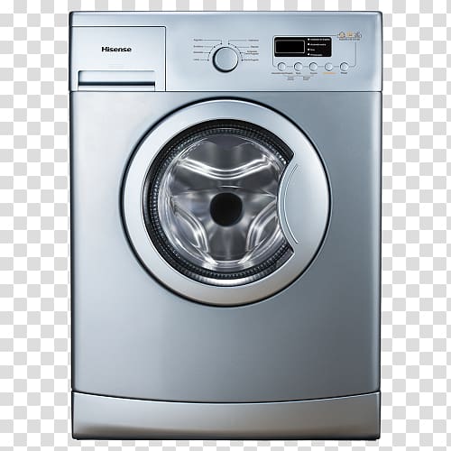 Washing Machines LG Electronics Clothes dryer Hisense, Front loader transparent background PNG clipart