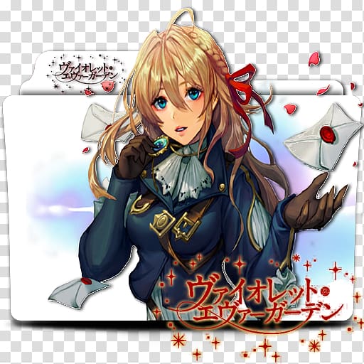 Violet Evergarden Anime Manga Kyoto Animation, Anime transparent background PNG clipart