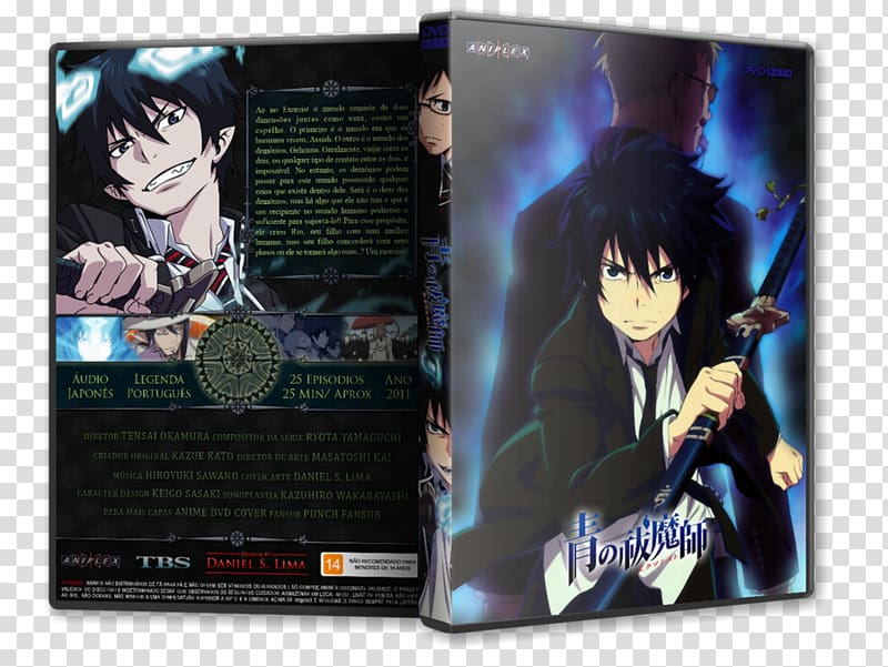 Blu-ray disc Blue Exorcist: Vol. 1 Anime, Anime transparent background PNG clipart