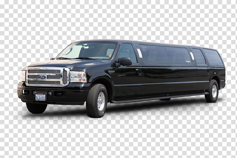 Limousine Ford Excursion Car Luxury vehicle Sport utility vehicle, car transparent background PNG clipart