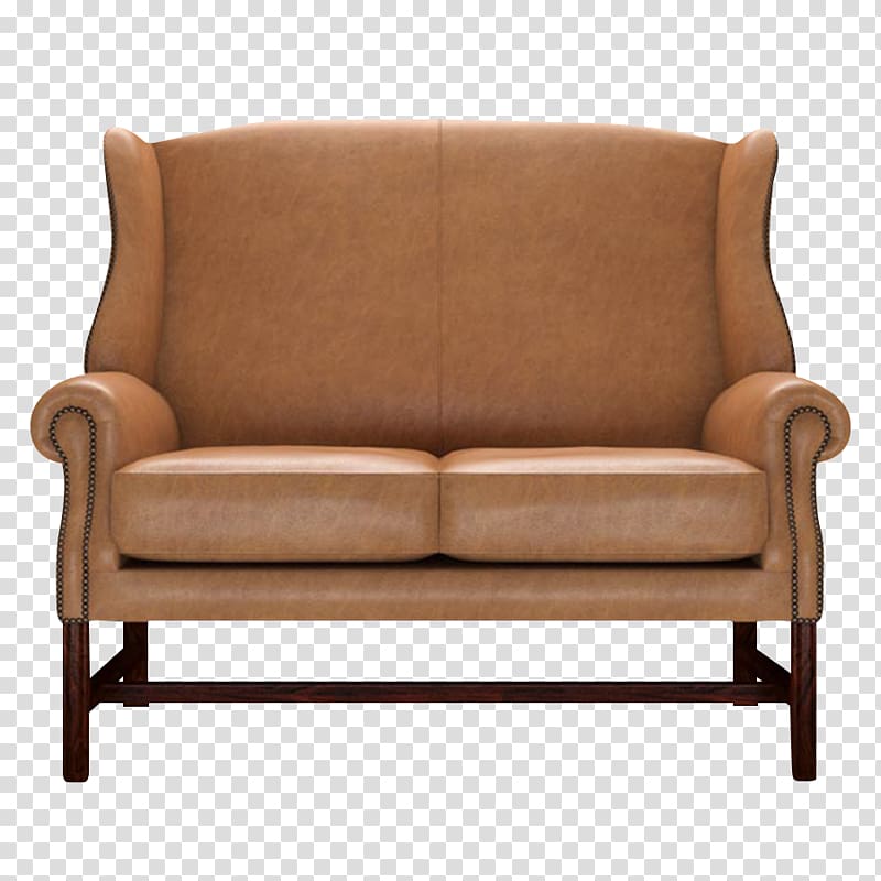 Couch Club chair Sofa bed Wing chair, soffa transparent background PNG clipart