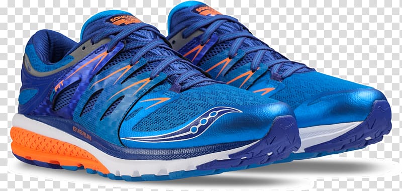 Free download | Saucony Shoe Blue Sneakers Orange, running shoes ...