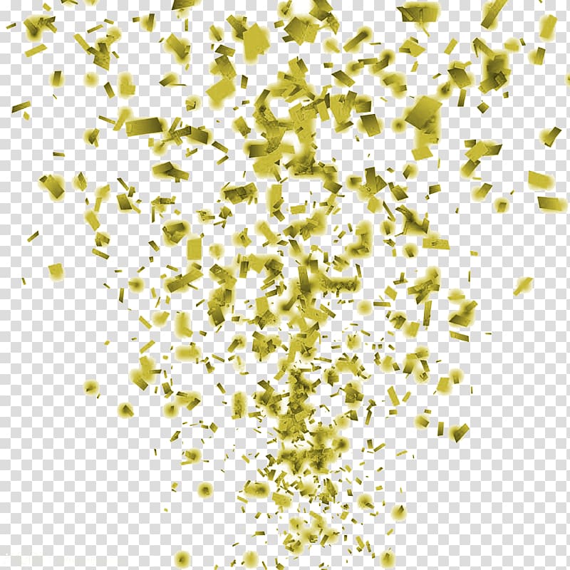 green spices, Fly Paper Fly , Fly paper gold shredded paper transparent background PNG clipart