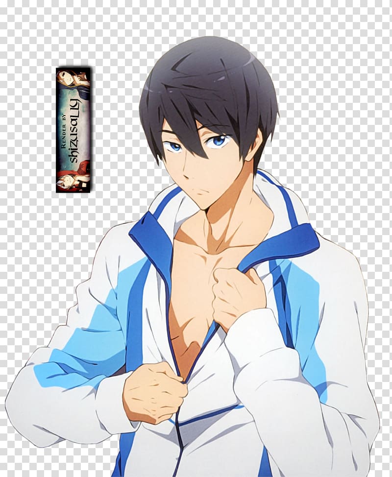 Haruka Nanase Anime Television show Fan service, Manga boy transparent background PNG clipart