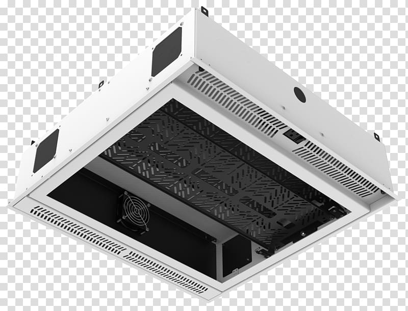 19-inch rack Ceiling Wall Roof Projector, sound system equipment rack transparent background PNG clipart