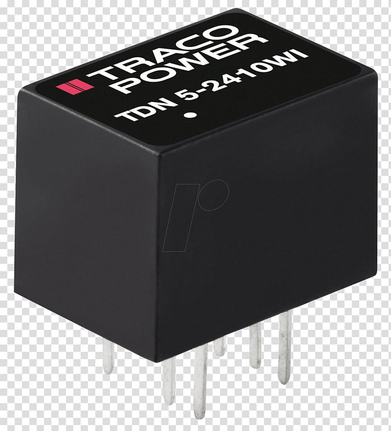 DC-to-DC converter Power supply unit Traco Electronic AG Direct current Electronics, others transparent background PNG clipart