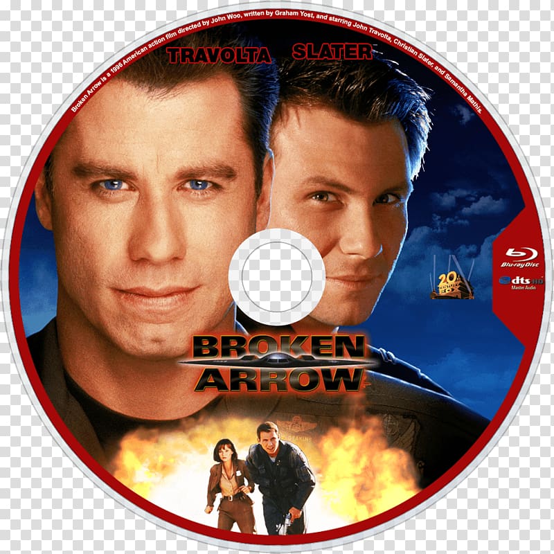 John Woo Broken Arrow John Travolta Hollywood DVD, dvd transparent background PNG clipart