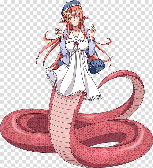 Monster Musume: Everyday Life with Monster Girls Online Lamia Anime, others transparent background PNG clipart