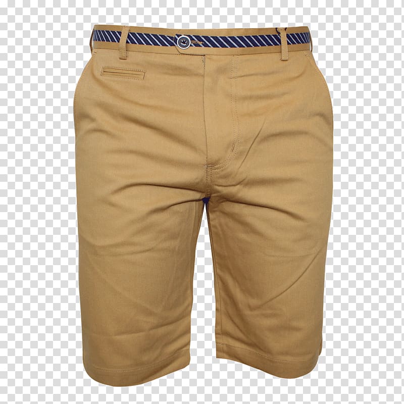 Bermuda shorts Trunks Khaki, men's trousers transparent background PNG clipart