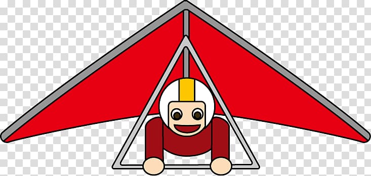Triangle , hang-glider transparent background PNG clipart