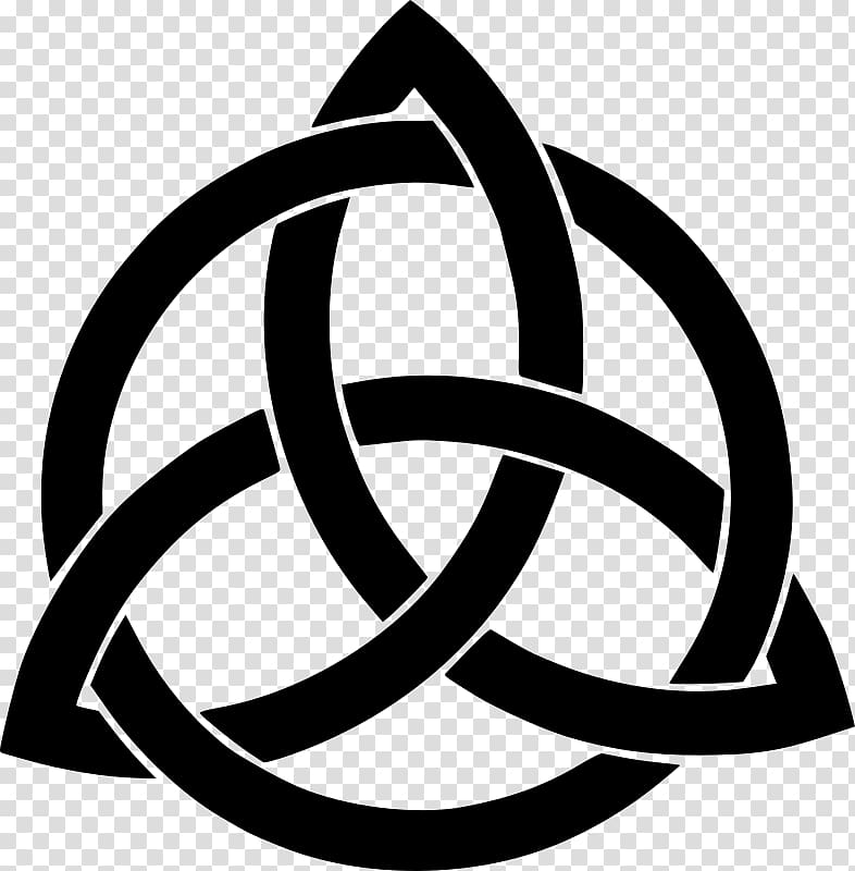 Celtic knot Triquetra Symbol Celts, symbol transparent background PNG clipart