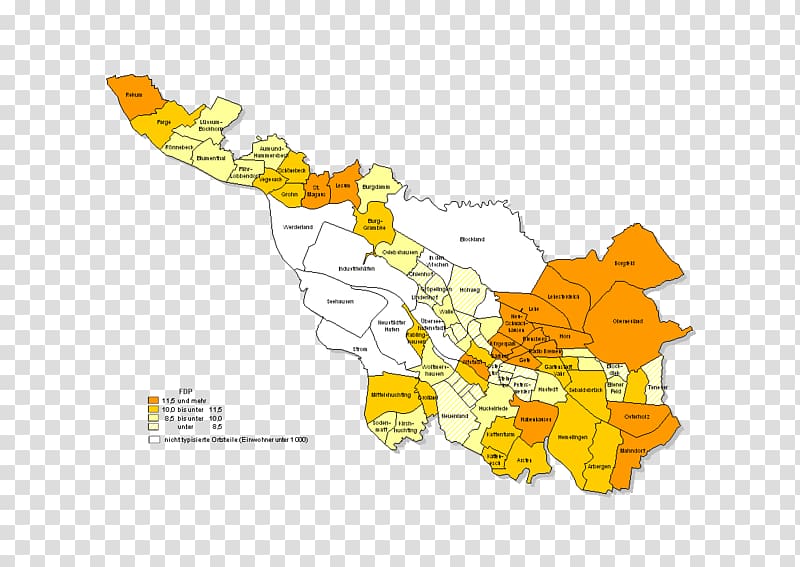 quarter Map German federal election, 2009 Zweitstimme Bundestagswahl, 201 transparent background PNG clipart