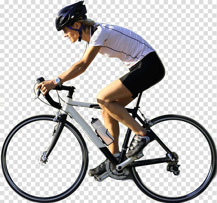 woman riding bicycle, Architectural rendering, Cycling Background transparent background PNG clipart