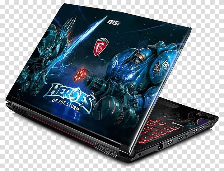 Heroes of the Storm Laptop Intel MSI GE62 Apache Pro, others transparent background PNG clipart