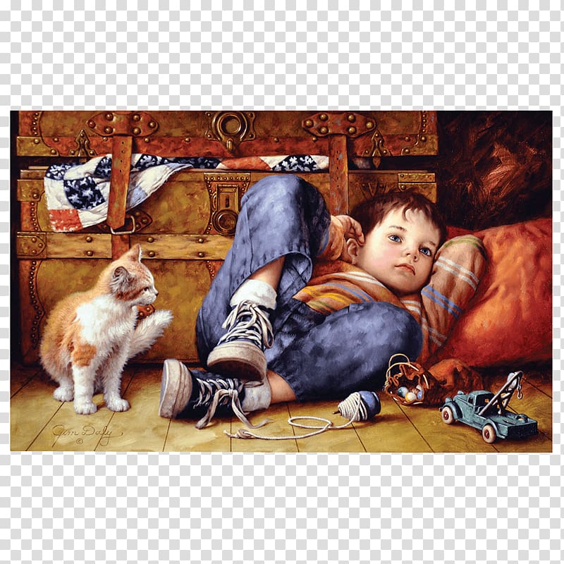 Painting Jigsaw Puzzles Art Painter Child, painting transparent background PNG clipart