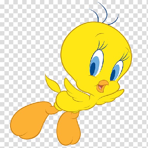 Tweety Bird Sylvester Cartoon, Bird transparent background PNG clipart