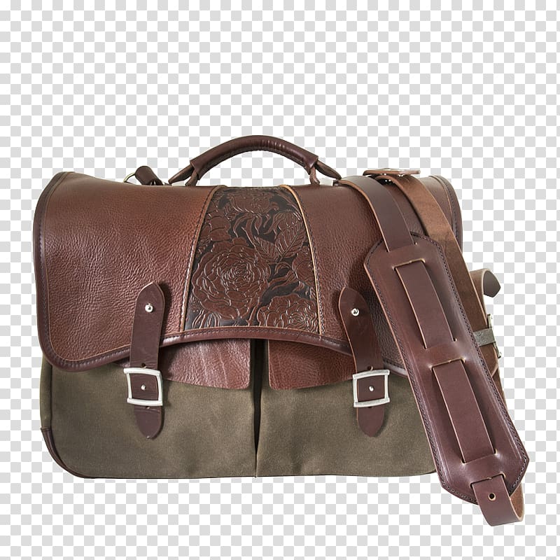 Handbag Leather Waxed cotton Messenger Bags, Messenger bag transparent background PNG clipart