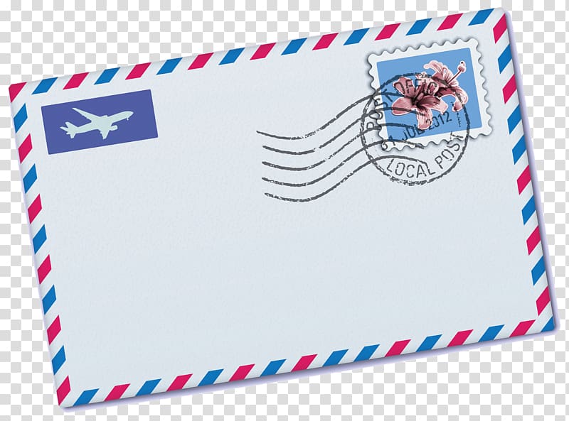 Envelope With Postage Stamp