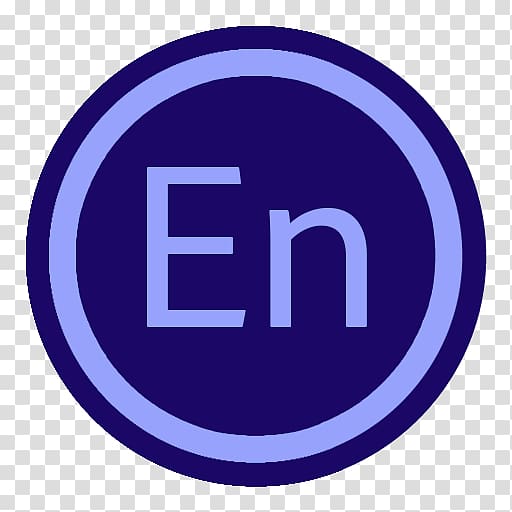 blue area purple text, App Adobe Encore transparent background PNG clipart