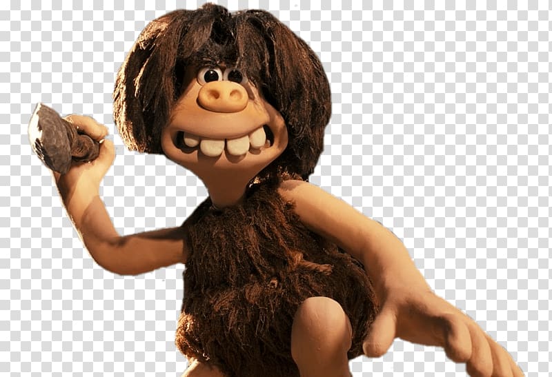Early Man movie art, Early Man Dug With Spear transparent background PNG clipart