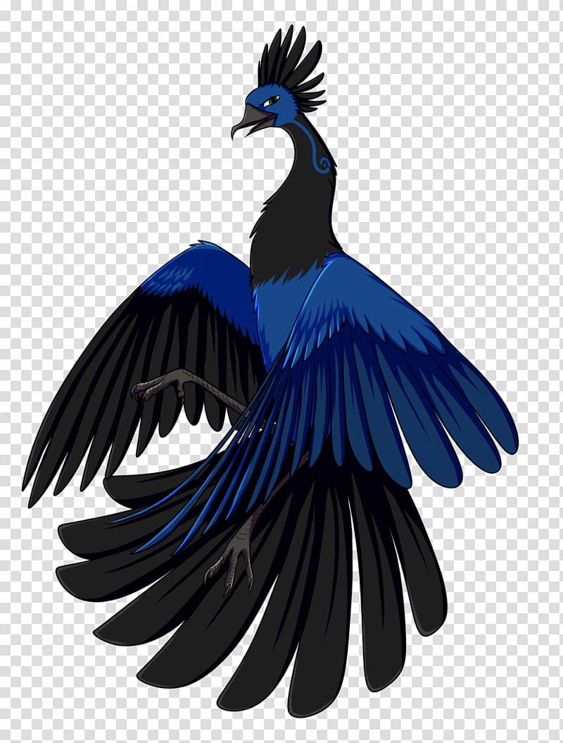 Bird Beak Feather Wing Cobalt blue, indigo transparent background PNG clipart