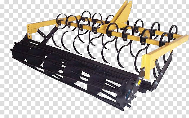 Soil conditioner Harrow Rake Tractor, riding arena rakes transparent background PNG clipart