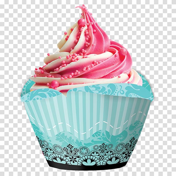 Cupcake Frosting & Icing Buttercream, reiki transparent background PNG clipart