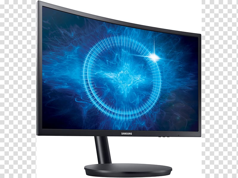 Computer Monitors LED-backlit LCD Refresh rate FreeSync Samsung, monitors transparent background PNG clipart