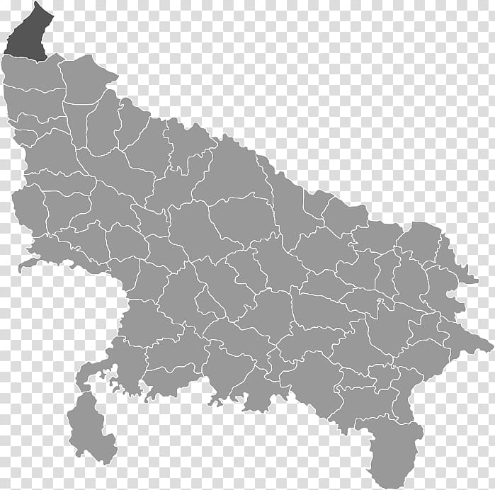 Uttar Pradesh graphics Blank map , map transparent background PNG clipart
