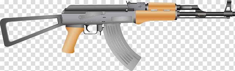 Bullet AK-47 Cartridge Firearm, Hand painted police tools transparent background PNG clipart