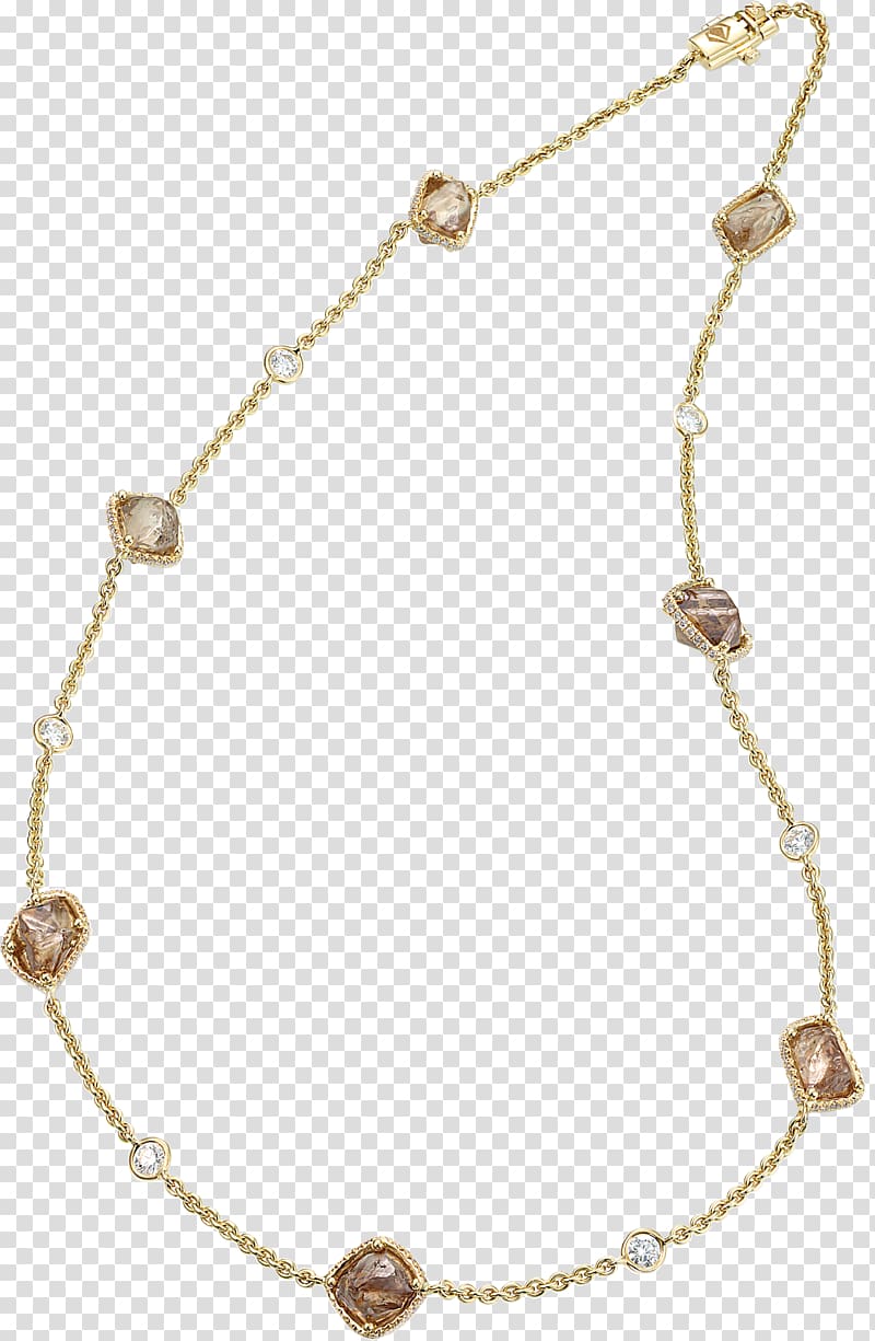 Necklace Rough diamond Jewellery Diamond cut, necklace transparent background PNG clipart