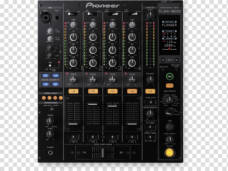 DJM-1000 DJ mixer CDJ Disc jockey, truss with light transparent background PNG clipart