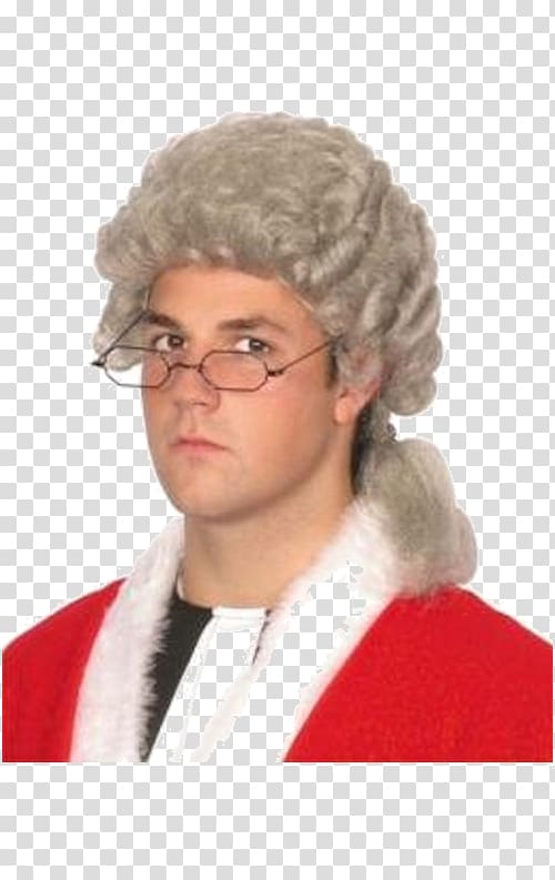 Wig Barrister Judge Lawyer Costume party, lawyer transparent background PNG clipart