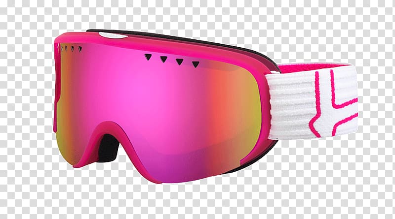 Gafas de esquí Goggles Skiing Rose Pink, skiing transparent background PNG clipart