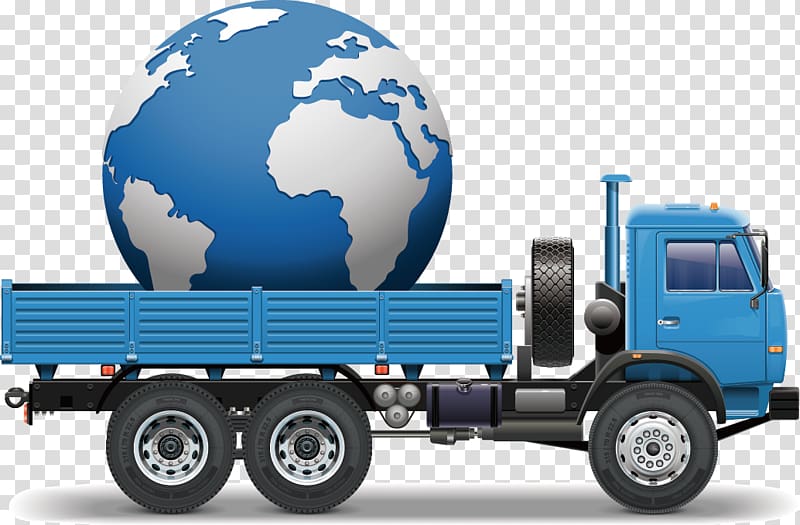 Logistics Freight transport Freight Forwarding Agency Cargo, Car decoration design hand, painted transparent background PNG clipart