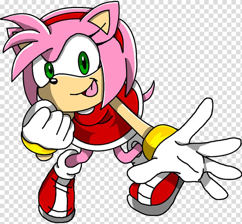 Amy Rose Sonic & Sega All-Stars Racing Sonic CD SegaSonic the Hedgehog Sonic  Heroes, amy rose the hedgehog transparent background PNG clipart