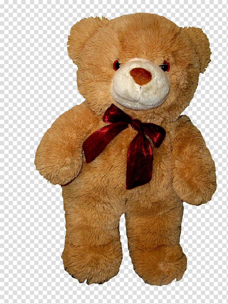 Teddy bear Brown bear Stuffed toy Plush, Toy Bear transparent background PNG clipart