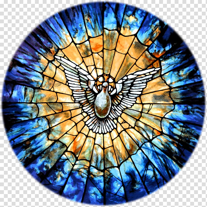 Holy Spirit Incarnation Stained glass Fresco, others transparent background PNG clipart
