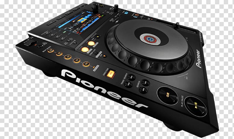 CDJ-900 Pioneer DJ Disc jockey DJ controller, dj set transparent background PNG clipart
